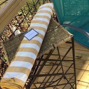 Cotton Linen Gingham Check Table Runner Mustard  - Threshold™